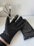 JCZS德國品牌皮手套男冬季加厚絨保暖騎行摩托車(chē)手套冬天防寒風(fēng)滑雪棉 黑色【帆布】帶魔術(shù)貼#觸屏 均碼 曬單實(shí)拍圖