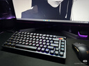 ROG夜魔機械鍵盤(pán) 無(wú)線(xiàn)/三模游戲電競鍵盤(pán) 75配列NX雪武白軸 RGB熱插拔客制化 Gasket結構 OLED屏 黑色 曬單實(shí)拍圖