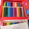 輝柏嘉（Faber-castell）水溶性彩鉛筆彩色鉛筆72色涂色填色彩筆繪畫(huà)筆套裝114463（配毛筆+筆刨+橡皮）美術(shù)寫(xiě)生 曬單實(shí)拍圖