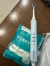 羅曼（ROAMAN）電動(dòng)牙刷智能掃振雙驅全自動(dòng)大擺幅緩震抑菌刷頭成人學(xué)生送女朋友男士專(zhuān)用情侶節禮物政府補貼M3藍 曬單實(shí)拍圖