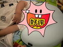 蒂樂(lè )兒童枕頭硅膠枕寶寶定型枕嬰兒透氣可水洗加大尺寸6月1歲2歲3歲 6個(gè)月-3歲 【水月藍】 枕高3cm 曬單實(shí)拍圖
