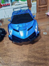 JaBaDaBaDo兒童玩具變形遙控汽車(chē)機器人男孩4-6-8-14生日禮物手勢感應遙控車(chē) 超大號50厘米-四控制【蘭博藍】 【遙控+手表+感應變形+聲控】四種控制 曬單實(shí)拍圖