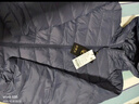 雅鹿羽絨服女士輕薄秋羽絨連帽簡(jiǎn)約純色修身保暖短款外套 黑色 165  曬單實(shí)拍圖