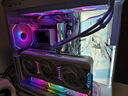 超頻三（PCCOOLER）北境GT360 ARGB白色屏顯一體式CPU水冷散熱器 /3.5吋液晶屏/自定義主題//支持1851/AM5 曬單實(shí)拍圖