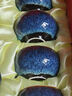蘇氏陶瓷（SUSHI CERAMICS）茶具套裝新窯變銀絲釉功夫茶杯三才蓋碗13頭禮盒教師節禮G76264-1 曬單實(shí)拍圖