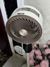 美的（Midea）【暴風(fēng)循環(huán)】空氣循環(huán)扇大風(fēng)量搖頭電風(fēng)扇家用臺式落地扇輕音臥室節能小風(fēng)扇柔風(fēng)輕羽扇 FGA24TQ 曬單實(shí)拍圖