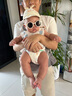 bc babycare 嬰兒前抱式腰凳多功能背帶四季通用硅膠減震防滑多功能抱娃背帶 珀爾里粉【透氣升級款】 均碼 曬單實(shí)拍圖