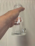 富光 男女士雙層玻璃杯 水杯 支持團購定制 304杯子泡茶杯400ML黑 曬單實(shí)拍圖