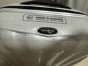 新秀麗（Samsonite）經(jīng)典貝殼拉桿箱男女超輕盈旅行行李箱升級版 白色 CS2 20英寸 可擴展 曬單實(shí)拍圖