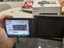 索尼（SONY） ZV-1 ZV1 Vlog數碼相機4K視頻美顏相機強悍對焦 ZV-1黑色單機【贈相機包+品牌座充+屏?！?官方標配 曬單實(shí)拍圖