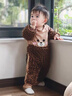 G.DUCKKIDS寶寶超萌爬爬服防涼護(hù)膝拖把服嬰幼兒拖地服防臟連體罩衣爬行服夏 拖把熊  長(zhǎng)袖 73cm 80cm 適合身高68- 曬單實(shí)拍圖