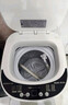奧克斯（AUX）迷你洗衣機 全自動(dòng)小型嬰兒兒童寶寶內衣波輪洗衣機 帶甩干烘干洗脫一體 【國補】4KG洗脫容量白色【洗烘一體】 曬單實(shí)拍圖