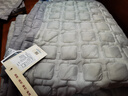 無(wú)印良品A類(lèi)夾棉床褥墊子裸睡固定床單床上床墊遮蓋物墊褥子三件套1.8x2米 曬單實(shí)拍圖