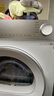 西門(mén)子（SIEMENS）小晶鉆奢護大師 10+10kg洗烘套裝 蒸汽除皺洗衣機+變頻熱泵烘干機 WG54H2V00W+WQ53H2001W 小幸熨 曬單實(shí)拍圖