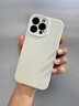 派派咪適用蘋(píng)果16promax新款手機殼iPhone15Pro液態(tài)硅膠Max防摔保護套14超薄女13/12鏡頭全包男高級感殼 【古董白】霧感液態(tài)丨軟糯親膚丨清爽無(wú)紋丨三重防護 iPhone16prom 曬單實(shí)拍圖