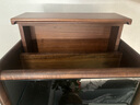 原始原素全實(shí)木床頭柜現代輕奢北美黑胡桃木小戶(hù)型床邊柜B5026 【黑胡桃木】2抽1格床頭柜 曬單實(shí)拍圖