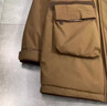 皮爾卡丹（pierre cardin）長(cháng)款羽絨服男2025年最新款高端輕薄款派克服冬季小個(gè)子潮流外套  卡其色+兔毛羽絨內膽 【高品質(zhì)羽絨】 M 165 曬單實(shí)拍圖