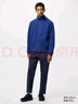 優(yōu)衣庫合作款男裝高彈力運動(dòng)長(cháng)褲防紫外線(xiàn)休閑褲輕薄常規款480412 09 黑色 M /170/80A 曬單實(shí)拍圖