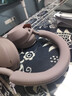 比博歐適用于SONY索尼WH-1000XM5頭戴式耳機保護套耳套替換套硅膠耳罩XM5耳機頭梁套橫梁保護套耳機配件 玫瑰灰【三件套，硅膠保護套】 曬單實(shí)拍圖