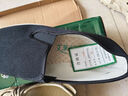 正品3520艾草防臭開(kāi)車(chē)黑布鞋一腳蹬中老年牛筋底鞋老北京男女布鞋 艾草布鞋（黑底） -標準尺碼 43 (265mm) 標準運動(dòng)鞋尺碼 曬單實(shí)拍圖