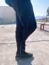 騎豹人;QI PAO REN運(yùn)動(dòng)跑步鞋男年新款春季透氣網(wǎng)面鞋氣墊椰子飛織軟底潮 黑色 41 曬單實(shí)拍圖