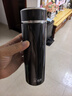 希諾保溫杯2025新款男女士大容量車(chē)載水杯泡茶杯教師節禮物杯子 500ML商務(wù)灰304不銹鋼9656 曬單實(shí)拍圖