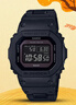 卡西歐（CASIO）手表男G-SHOCK經(jīng)典小方塊學(xué)生電子表送男友禮物GW-B5600BC-1B 曬單實(shí)拍圖