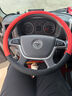 福田輕卡奧鈴CTX新捷運CTS裝飾用品貨車(chē)配件方向盤(pán)套防滑耐磨把套 人造革 A006黑紅 曬單實(shí)拍圖