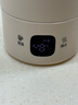 飛利浦 (PHILIPS)燒水杯電熱水杯便攜式燒水壺加熱水杯旅行折疊電熱水壺保溫杯加熱杯養生杯 0.42L 全新升級【恒溫】燒水杯 杏色 曬單實(shí)拍圖