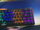 西部獵人有線(xiàn)游戲機械鍵盤(pán)V500M電競26鍵無(wú)沖炫酷混光RGB旋鈕調節cs家用辦公吃雞無(wú)畏契約cs2 【青軸】黑色 有線(xiàn) 104鍵 曬單實(shí)拍圖