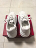 波爾諦奇（BOERDIQI）頭層牛皮2025秋冬新款小白鞋厚底增高輕便休閑鞋女鞋板鞋 白色 38 曬單實(shí)拍圖