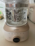 美的（Midea）全玻璃養生壺全自動(dòng)燒水壺母嬰恒溫電熱水壺花茶壺全包裹護底防碎1.5L MK-YS15B201 曬單實(shí)拍圖
