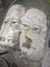 利達妮（TZLDN）小羊棉拖鞋女秋冬季包跟毛毛鞋居家居冬天可愛(ài)毛絨拖鞋女外穿棉鞋 奶油白【包跟Ⅰ】 38-39 【適合37-38】 曬單實(shí)拍圖