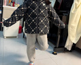 FILA斐樂(lè )兒童羽絨服男童2025年冬季女童外套滿(mǎn)印中大童面包服 曬單實(shí)拍圖