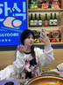 衣品元美式復古寬松圓領(lǐng)衛衣女2025秋季休閑百搭小眾設計感長(cháng)袖T恤上衣 白灰色（升級款袖子壓線(xiàn)） L 白灰色（105-120斤） 曬單實(shí)拍圖
