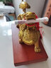 歐柏歷（OUBAILI） 銅貔貅擺件一對全銅貔恘辦公室客廳玄關(guān)聚財裝飾喬遷開業(yè)禮品 【七星貔貅-黃銅】小號公 曬單實拍圖