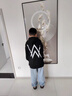 芭麥圖嘉豪同款衛(wèi)衣秋冬季戰(zhàn)衣家豪穿搭衣服 ALWK前后圖A款【衛(wèi)衣套裝贈口罩】 150 XS高145-150【75斤左右】春秋款 曬單實拍圖
