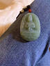 戀上心和田玉觀(guān)音吊墜男士本命年玉掛件玉石玉墜佛牌護身福玉墜 【和田玉/青玉】觀(guān)音菩薩吊墜 曬單實(shí)拍圖