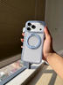 圖拉斯支點(diǎn)殼O3L【小王子聯(lián)名丨氣囊防摔】 適用蘋(píng)果17promax手機殼iphone16pro磁吸支架15防摔透明磨砂 【奶藍色】相機按鍵全包 iPhone17ProMax 曬單實(shí)拍圖