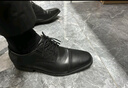 Clarks其樂(lè )泰頓系列男士布洛克商務(wù)正裝德比鞋舒適款皮鞋男 黑色261103098 Tilden Cap 39.5 曬單實(shí)拍圖