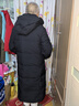 鴨鴨王一博同款312g充絨冰殼系列羽絨服長(cháng)款男女極寒加厚冬季保暖外套 青光黑色 【男女同款現貨速發(fā)】 L 曬單實(shí)拍圖
