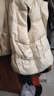 鴨鴨（YAYA）羽絨馬甲女外穿秋冬新款情侶男女同款連帽馬夾背心羽絨服外套 米白色 M /160(建議100-115斤) 曬單實(shí)拍圖
