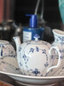 RoyalCopenhagen[11.11保價(jià)][檀健次同款]皇家哥本哈根平邊唐草手繪茶壺茶具 茶壺350ml 曬單實(shí)拍圖