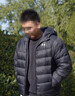 安德瑪（UNDERARMOUR）UA Core Down男子連帽訓練運動(dòng)短款鴨絨羽絨服6001970 黑色001 M 曬單實(shí)拍圖
