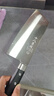 十八子作菜刀切片刀 家用女士專(zhuān)用切肉刀鋒利切菜刀陽(yáng)江正宗廚房中式刀具 曬單實(shí)拍圖