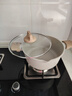 蘇泊爾麥飯石色不粘燉煮鍋家用湯鍋24cm燃氣灶電磁爐通用 ET24LBP01 曬單實(shí)拍圖