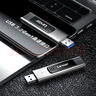 雷克沙（Lexar）64GB USB3.2 Gen1 U盤(pán) M900 讀速300MB/s 槍色磨砂質(zhì)感 推拉一體式設計 曬單實(shí)拍圖