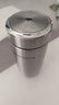 萬(wàn)象（WANXIANG）保溫杯316不銹鋼內膽460ML商務(wù)辦公帶茶漏大容量弧形泡茶杯 曬單實(shí)拍圖