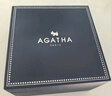 AGATHA/璦嘉莎 人魚(yú)之淚銀耳釘女士 生日禮物送女友閨蜜高級感耳飾 大號（5mm) 曬單實(shí)拍圖