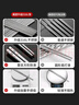 美廚（maxcook）316L不銹鋼筷子 5雙裝分餐方筷分色筷子家用創(chuàng  )意餐具套裝 MCK3819 曬單實(shí)拍圖